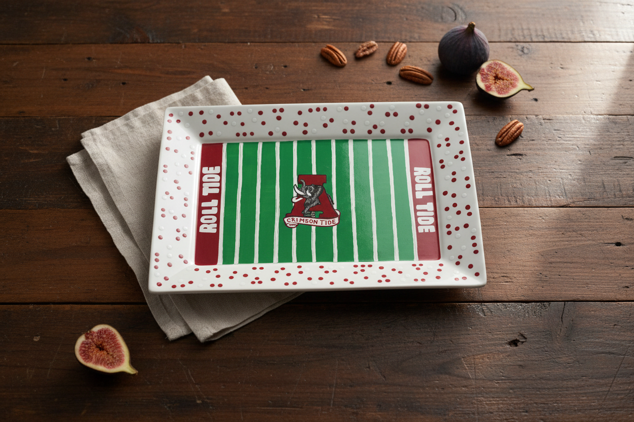 Alabama Crimson Tide Serving Platter