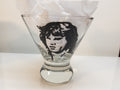 Hand Painted Jim Morrison Martini Glass, The Doors Fan Art