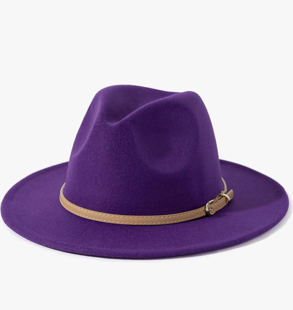 Custom Design Your Own Fedora Boho style Hat, TN Volunteers,  Themes, Logo, Wedding, Holiday Gift
